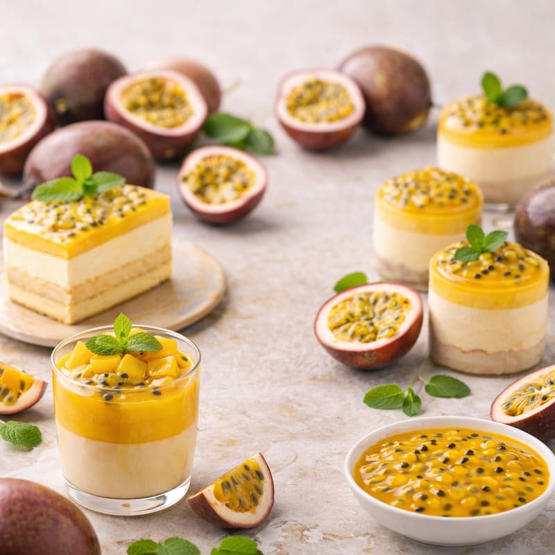 Ovocné pyré maracuja pasterizované 1 kg